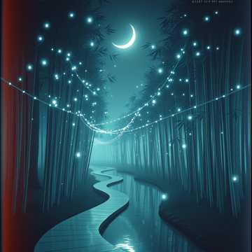 萤火虫数星星