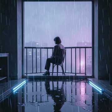 空对雨