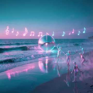 鼓点海浪