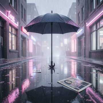 残月映旧影