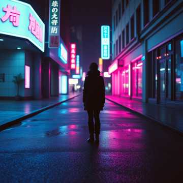 霓虹未眠人
