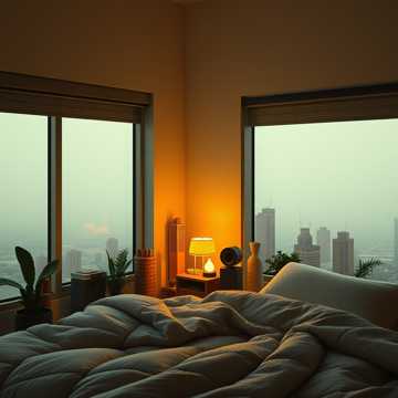 一盏暖灯缝长夜