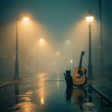 赖在这夜里