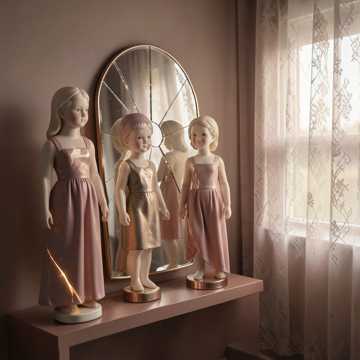 Broken Lace Dolls