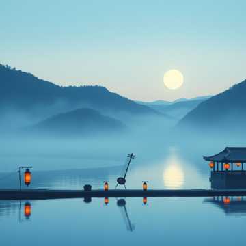 惠州的晨与暮