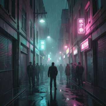 霓虹失语症