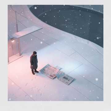 车票碎成两片