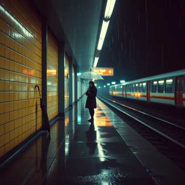 末班雨声