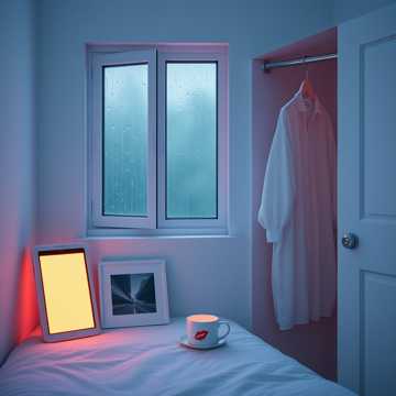雨声碎在窗台