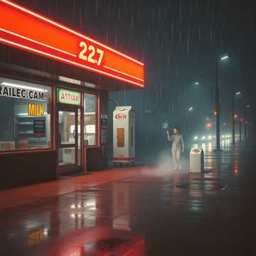 凌晨两点半的便利店