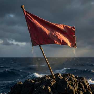 潮汐与国旗