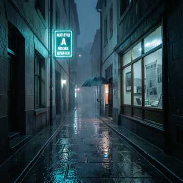 旧巷雨落