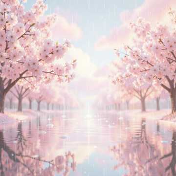 糖渍樱花雨