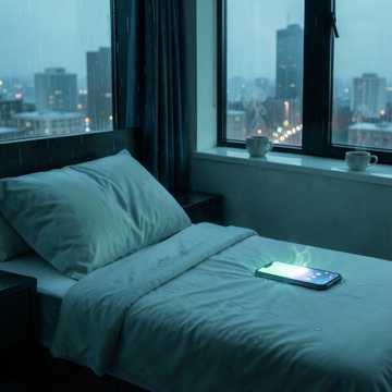 熄灯的雨声