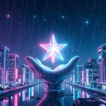 玻璃纸里的星光