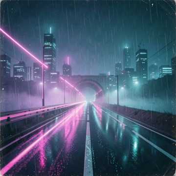 霓虹车流