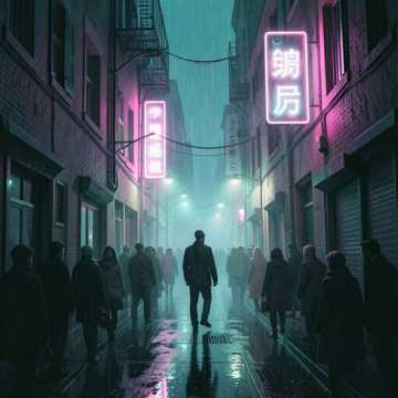 霓虹失语症