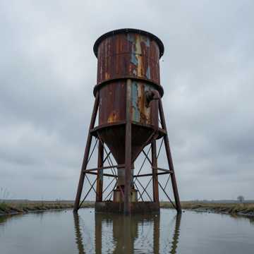 Rusted Water Tower