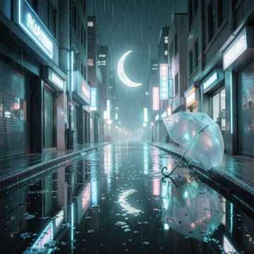 湿透的弦月