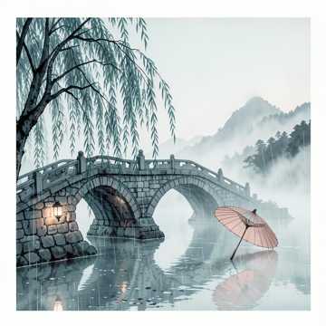 烟雨醉江南