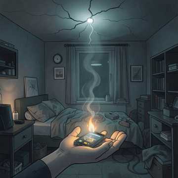 凌晨三点出租屋