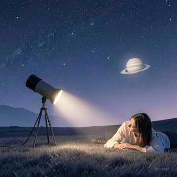 停电的星空观测