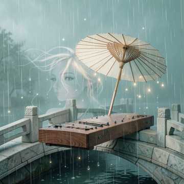 墨染纸伞