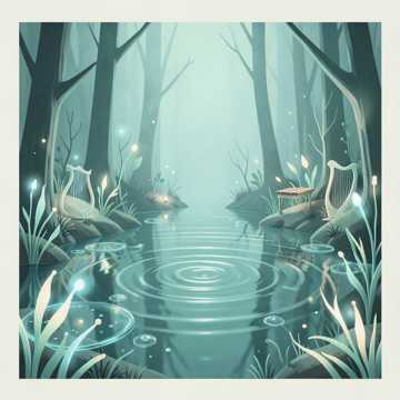 水草摇曳
