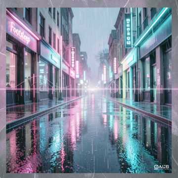 霓虹下的脚印