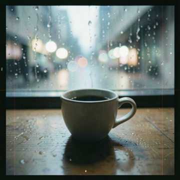 雨打碎半盏星河