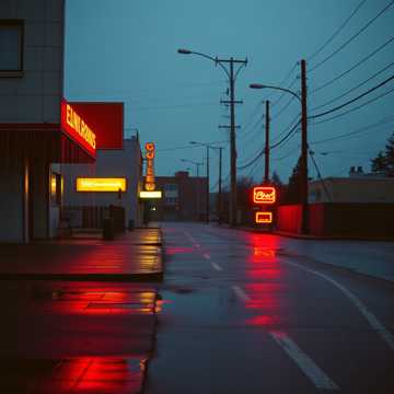 霓虹锈雨