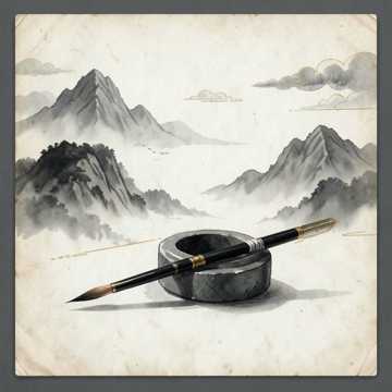 山雨临摹纸