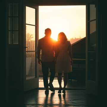 《看夕阳》