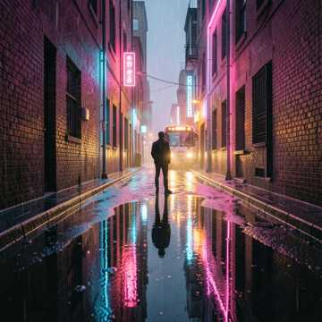 霓虹空巷