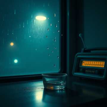 烟灰缸接住雨声
