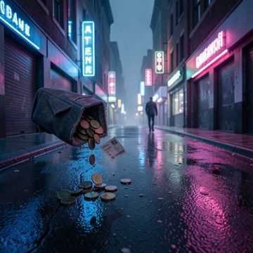 旧外套的硬币