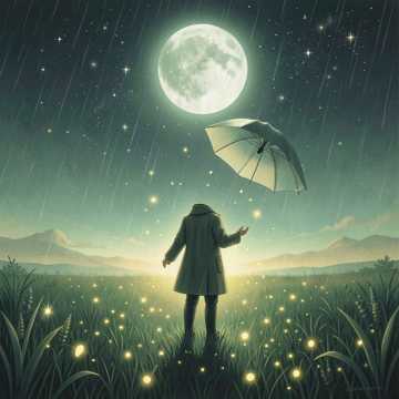 萤火虫雨伞
