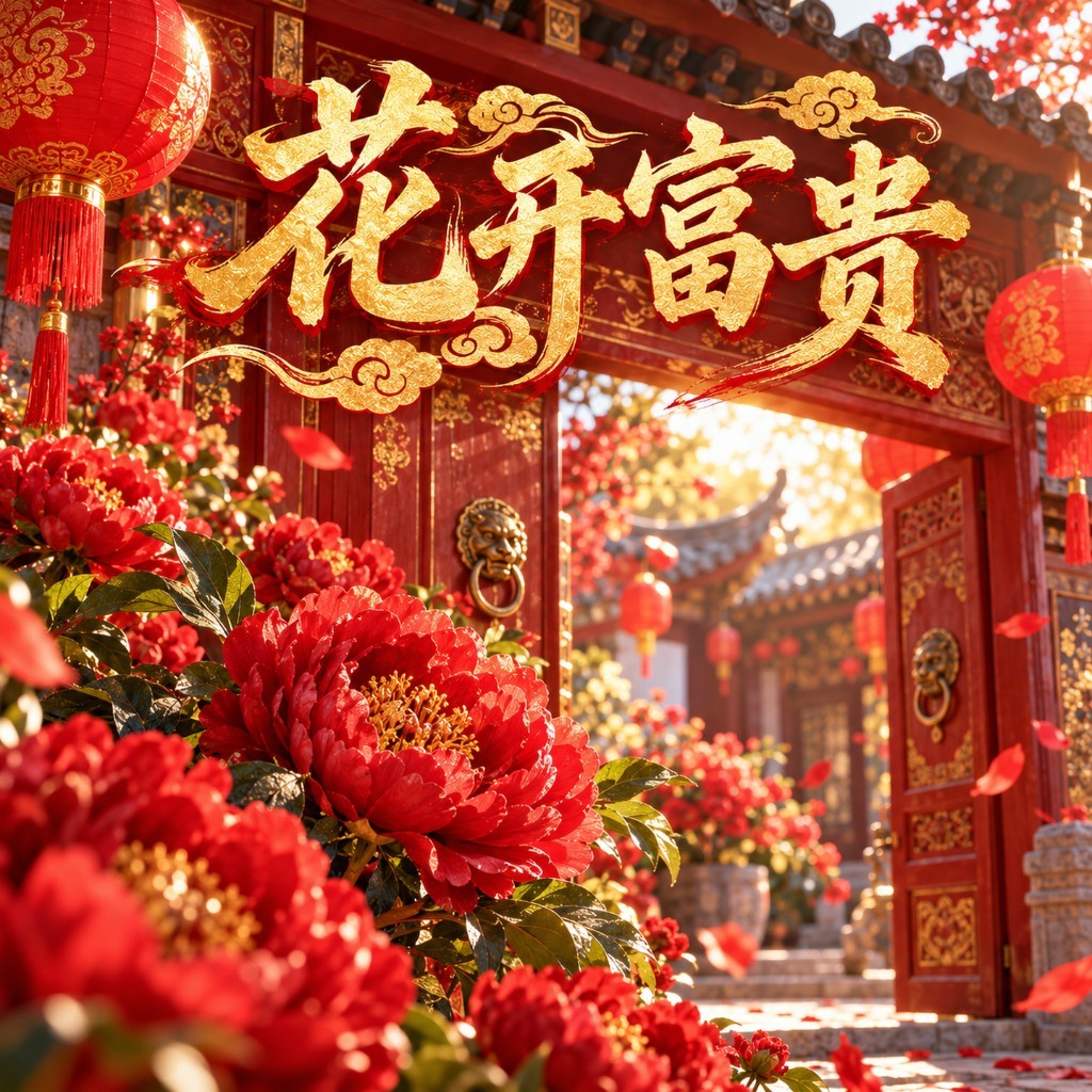 花开富贵