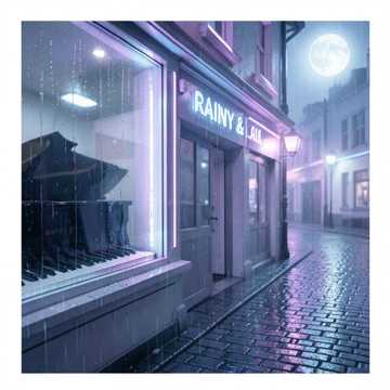 琴键上的雨滴