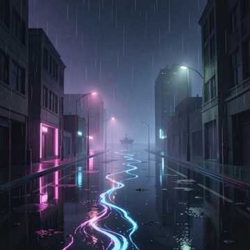 霓虹河