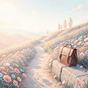 你看，花还在开