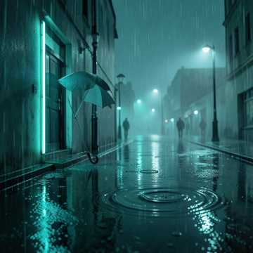 雨落空巷