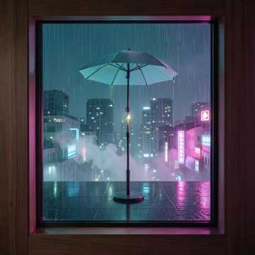 雨后空杯
