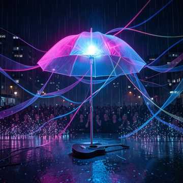 漫天的霓虹