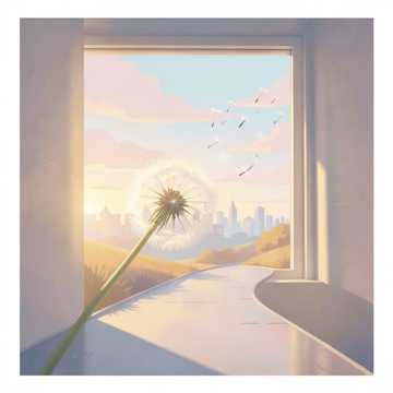 启程的蒲公英