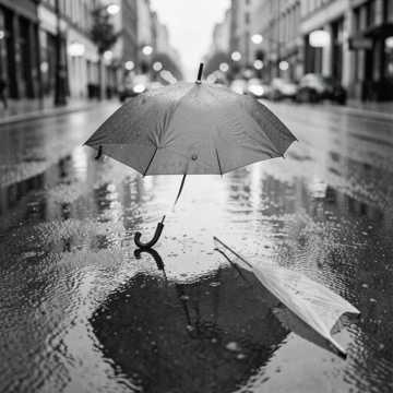 淋雨相遇