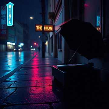 雨声里走