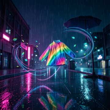 坠落的霓虹外套