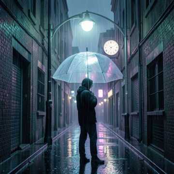 雨下