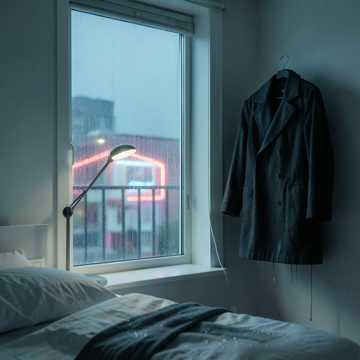 雨碎玻璃窗